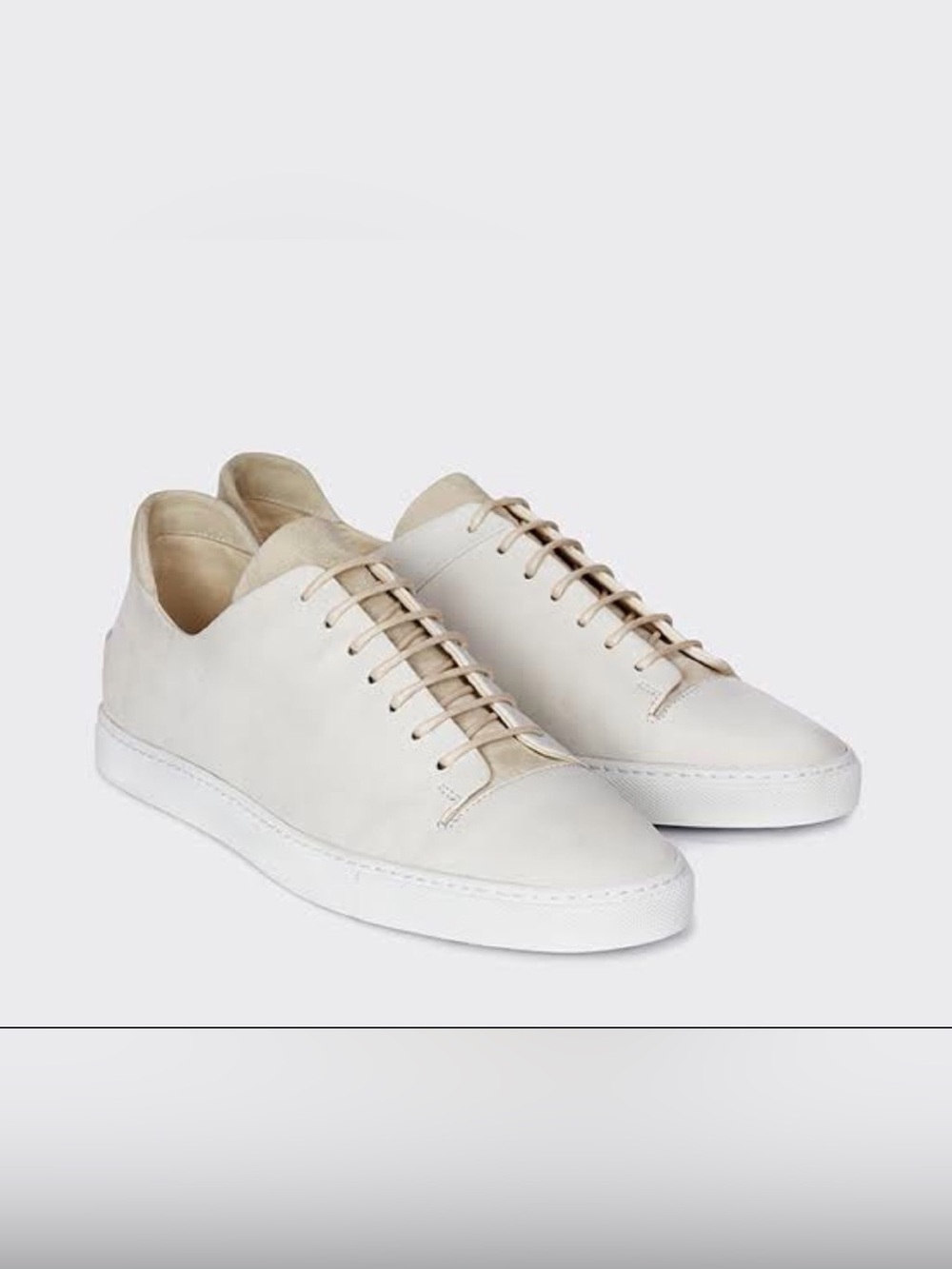 Stranger Things Italian Calfskin Sneakers Size 8